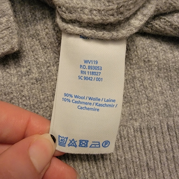 Boden Wool Sweater Size M(US 8/10) Gray - Picture 7 of 9